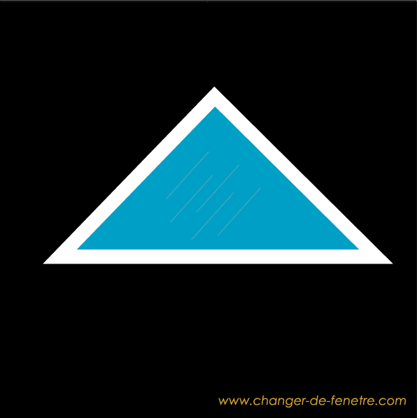 Fenêtre triangle 